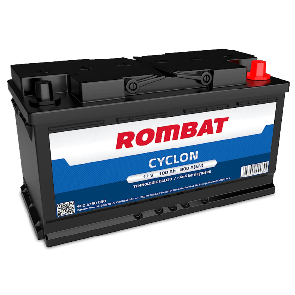 Baterie Auto Rombat Cyclon 100Ah