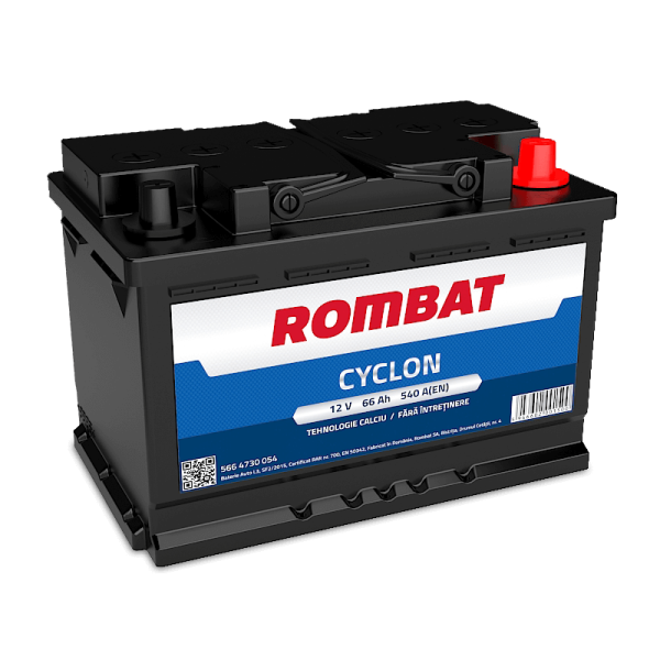 Baterie Auto Rombat Cyclon 66Ah