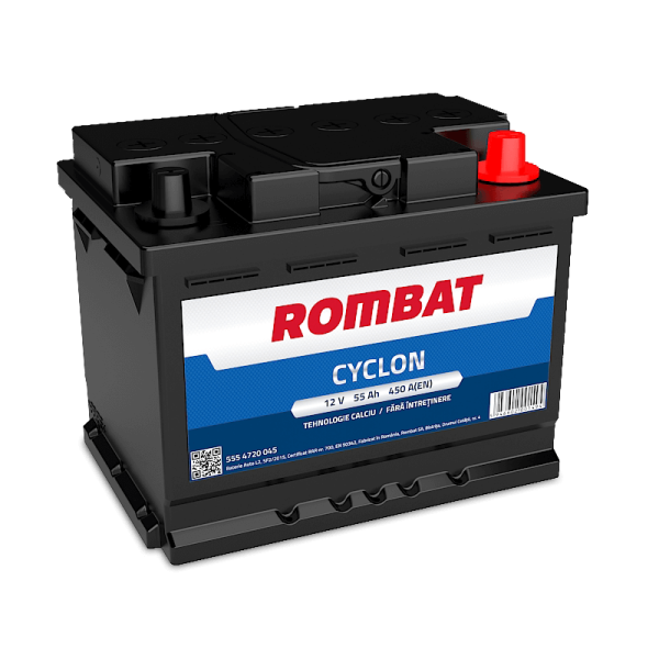Baterie Auto Rombat Cyclon 55Ah