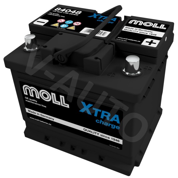 Baterie Auto Moll  X-Tra Charge 48Ah 84048