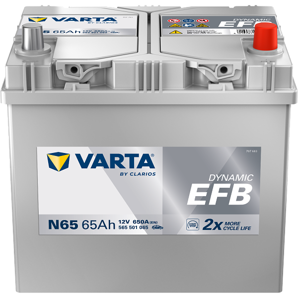 Baterie Auto Varta Blue Dynamic EFB 65Ah