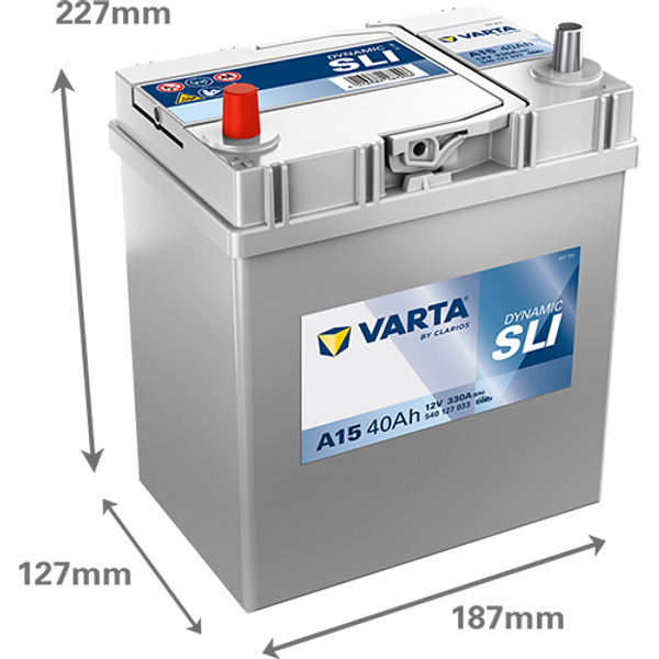 Baterie Auto Varta Blue Dynamic 40Ah cu borna inversa