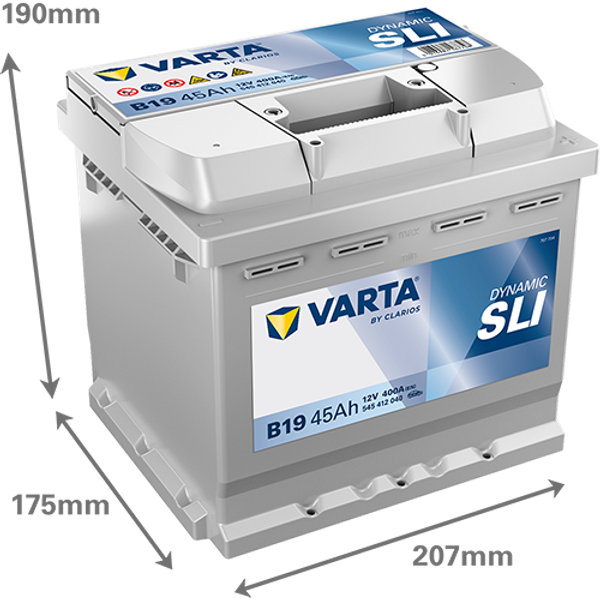 Baterie Auto Varta Black Dynamic 45Ah