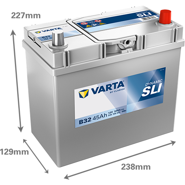 Baterie Auto Varta Blue Dynamic 45Ah